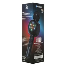 Karaoke Microphone,Wireless Bluetooth  LED Lights,Portable Handheld Mic Speaker