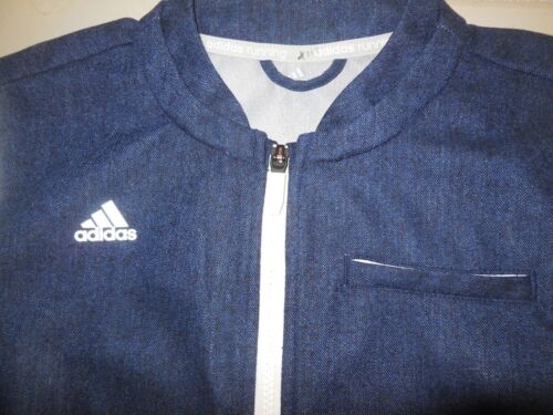 Adidas Boston Marathon 2016 Athletic Jacket NEW Wool Running Blue Coat Womens M - Picture 2 of 5