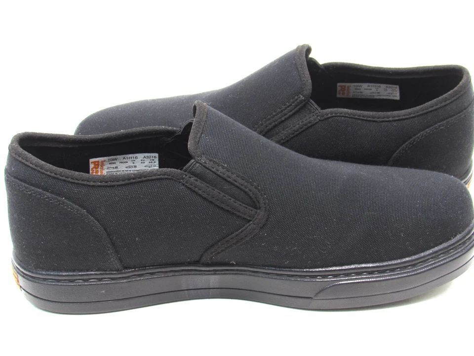 Zapato de seguridad Timberland PRO Disruptor sin cordones (para hombre) - negro - talla 10 W Foto 3 de 4