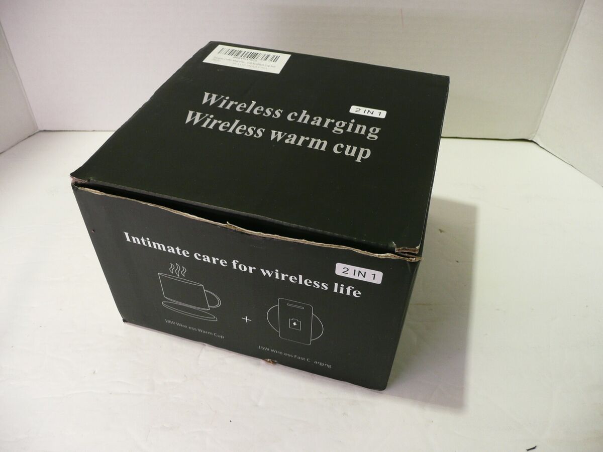 2 in 1 Mug Warmer Coffee Mug Warmer Wireless Charger / Open Box / Never  Used