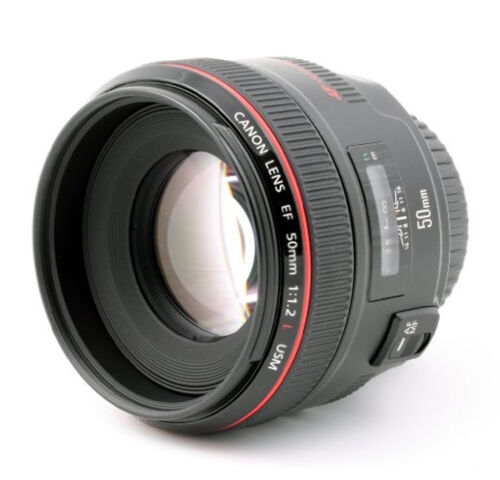 Canon EF 50mm F/1.2L USM Lens  -Express Ship - Picture 1 of 1