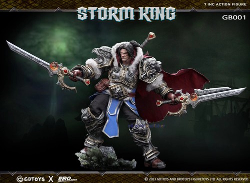 Figura de acción GDTOYS x BROTOYS 1/12 Strom King coleccionable 7" modelo GB001 PVC - Imagen 8 de 9