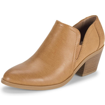 Baretraps Women Slaine Block Heel Ankle Booties Size US 11M Sandstone Brown