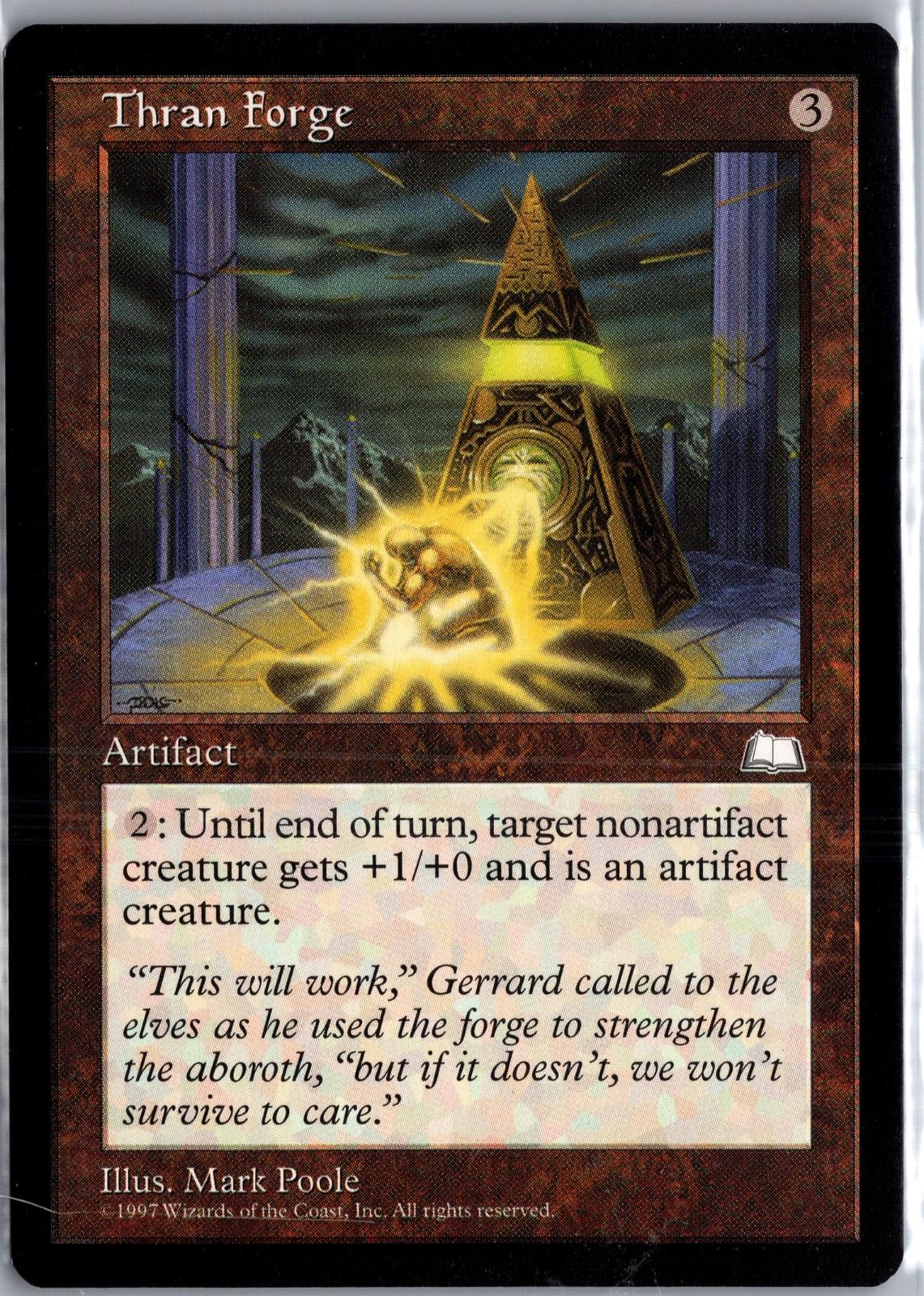 Thran Forge Uncommon Weatherlight MTG Lightly Played