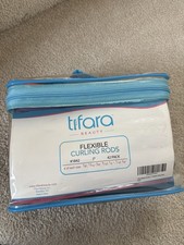 Tifara Beauty Hair Rollers 7" Flexible Curling Rods 42-pack