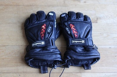 Grandoe, Venom Leder Skihandschuhe Herren Größe Medium Dri-Guard wasserdicht