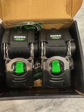 Rhino USA  Retractable Ratchet Tie Down Strap - Black 2 Pack 