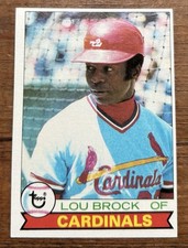 Lou Brock 1979 Topps #665 NM+ HOF St. Louis Cardinals Cubs MLB