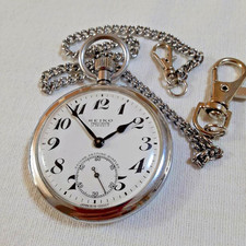 SEIKOSHA SEIKO PRECISION Pocket Watch Manual Vintage 1968 15JEWELS work Tested