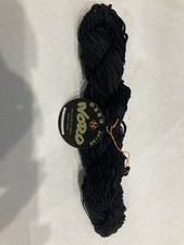 Noro Yarn, Hana Silk - 100 Silk, 40gm/96m, Color 2 Black