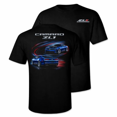 ZL1 Racing T-Shirt, Sport T-Shirt, Blue Muscle Car Graphic Tee