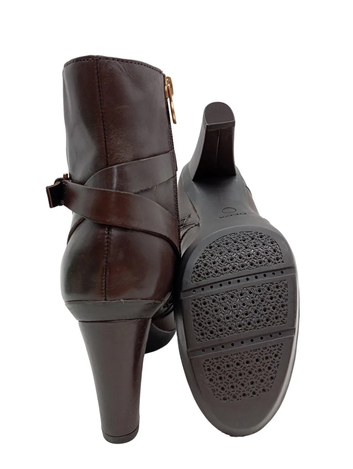 GEOX Botas con cremallera Mujeres Botines Talla EU 40 marrón estilo «business» - Imagen 2 de 4