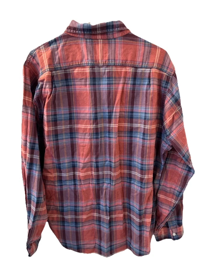 Camisa Bonobos Para Hombre Franela a Cuadros Abotonada Talla XL Ajuste Estándar Foto 2 de 4