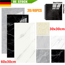 3,6 m&sup2; Marmoreffekt Wandaufkleber Selbstklebend Wandpaneele PVC K&uuml;che Bad Dekor