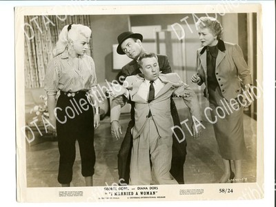 I MARRIED A WOMAN-1958-PROMO STILL-DIANA DORS-COMEDY G/VG