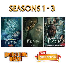 From Seasons 1  3 Complete Series DVD Box Set TV Horror Mystery 6 Discs-Free Ship
