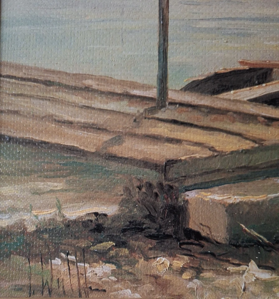 Blick auf den Chiemsee  mit Fraueninsel sig. - Bild 4 von 4