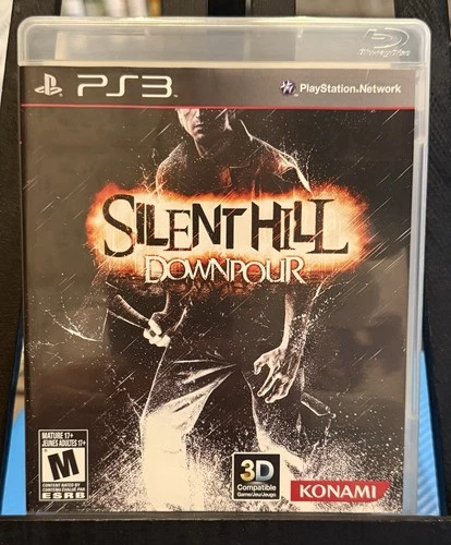 🔥 Silent Hill Downpour PS3 Complete CIB Excellent Condition Tested Works!