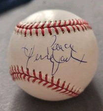 Jesse Jackson SIGNED Baseball American Civil Rights Activist 〰️〰️ PSA/DNA COA