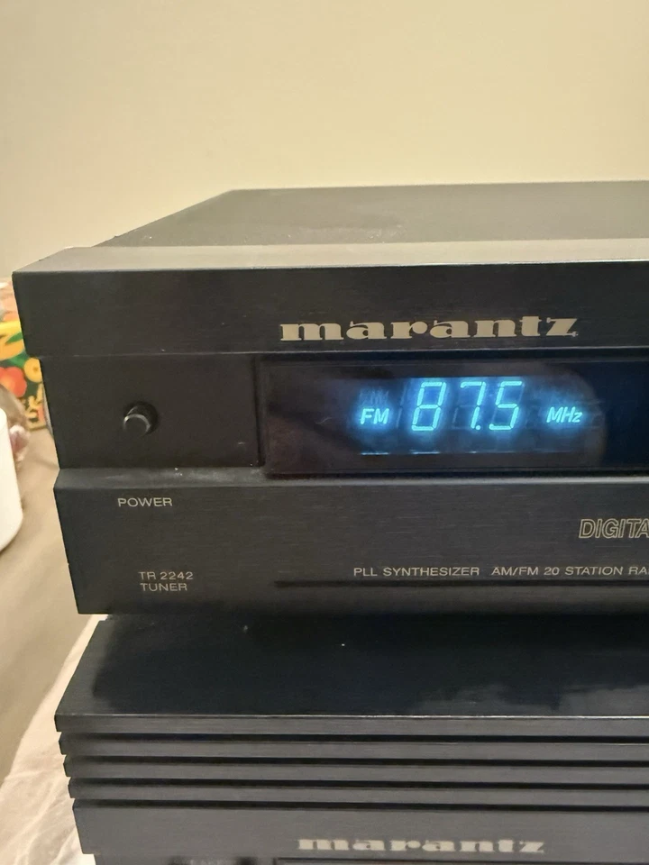 Amplificador vintage Marantz Legacy Series IA-2232SB e sintonizador TR-2242SB TESTADO MUITO BOM ESTADO - Imagem 2 de 4