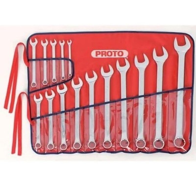 Proto J1200FASD 15 Pc. Combination ASD Wrench Set - 12 Point