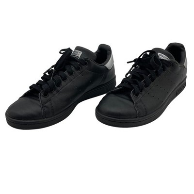 Adidas Stan Smith Sneakers BB5156 Black/Silver Athletic Shoes Leather US 6 1/2