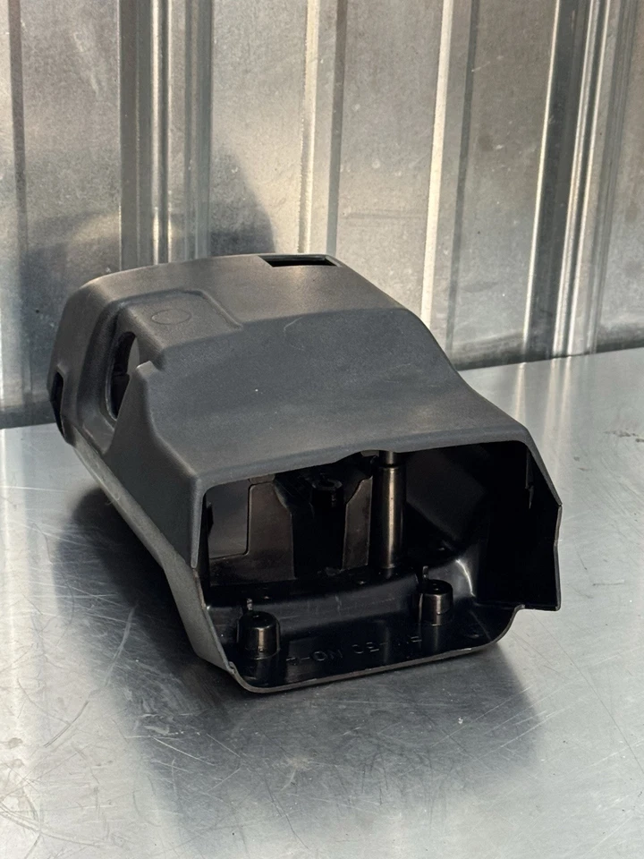 1979-1983 Toyota Pickup Steering Column Cover Clamshell Black NONTILT 79-83 OEM - Image 3 of 4