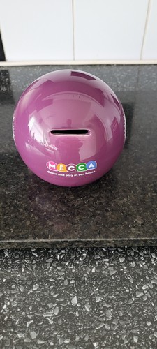 Ceramic Moneybox Mecca Bingo Ball With Box - Picture 3 of 4