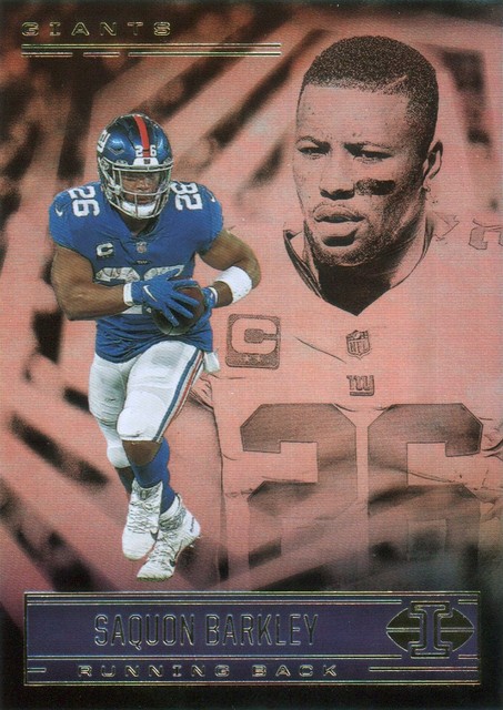 2021 Panini Illusions #49 Saquon Barkley - FB