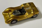 Hot Wheels Redline Gold Chaparral 2G Mattel Diecast Racecar Vintage HW Red Line