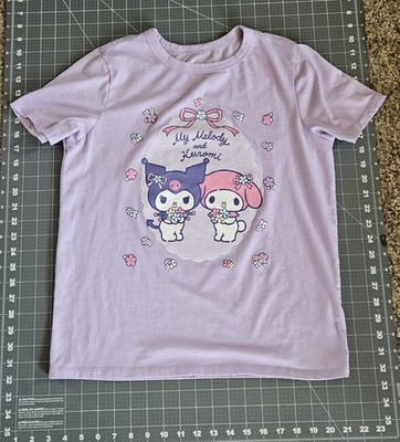 MY MELODY & KEROMI PURPLE TSHIRT SIZE SMALL WOMENS Excellent Condition 