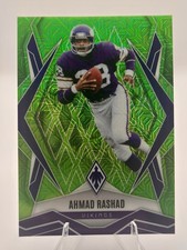 2025 Panini Phoenix - Ahmad Rashad #50 Lime Green Mojo /75