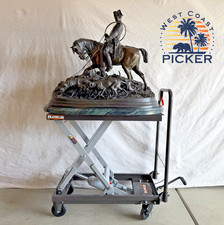 Pierre Jules Mene Large ‘Huntsman/Valet With His Hounds’ Bronze Sculpture 1869