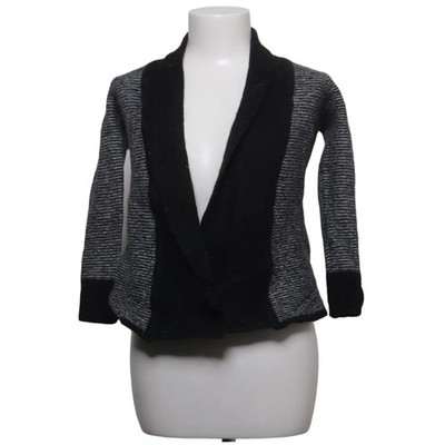 Cynthia Rowley, Strickjacke, Damen, Größe: M, Schwarz/Grau #FEj