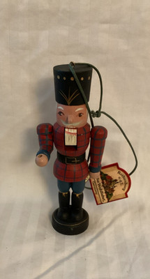 Kathe Wohlfahrt Wood Nutcracker Figurine Germany with Tag
