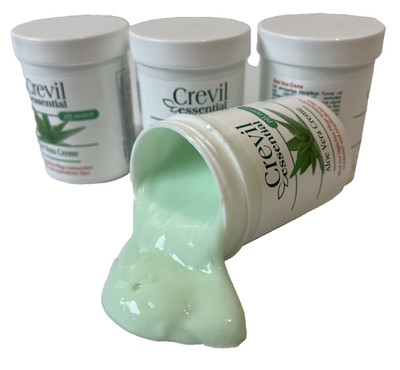 (4x150ml) Crevil Essential pH-neutral Aloe Vera-Cremes ideal zur täglichen Pfleg