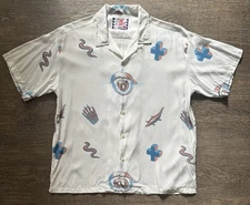 Son of the CheeseCrystal Bubble Wacko Maria 100% Rayon Made In JapanRare Shirt🔥