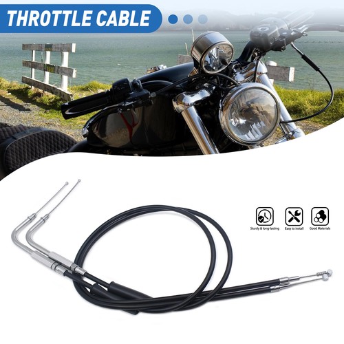 90CM 35" Throttle Cable Line Wire For Sportster 1200 883 XL883 XL1200 Custom