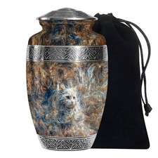 Cat Soul Funeral Urn for Ashes Adult Male  Female, Funeral Urn 10 Inch 