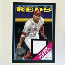 Joey Votto 2023 Topps Series 2 #88R-JV 1988 Relic Card Black Parallel /199 Reds