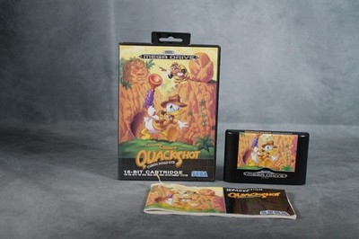 SEGA Mega Drive - QuackShot starring Donald Duck mit OVP sehr guter Zustand
