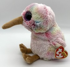 Ty Beanie Boos  Kiwi  the Pink Bird 6  Plush Toy