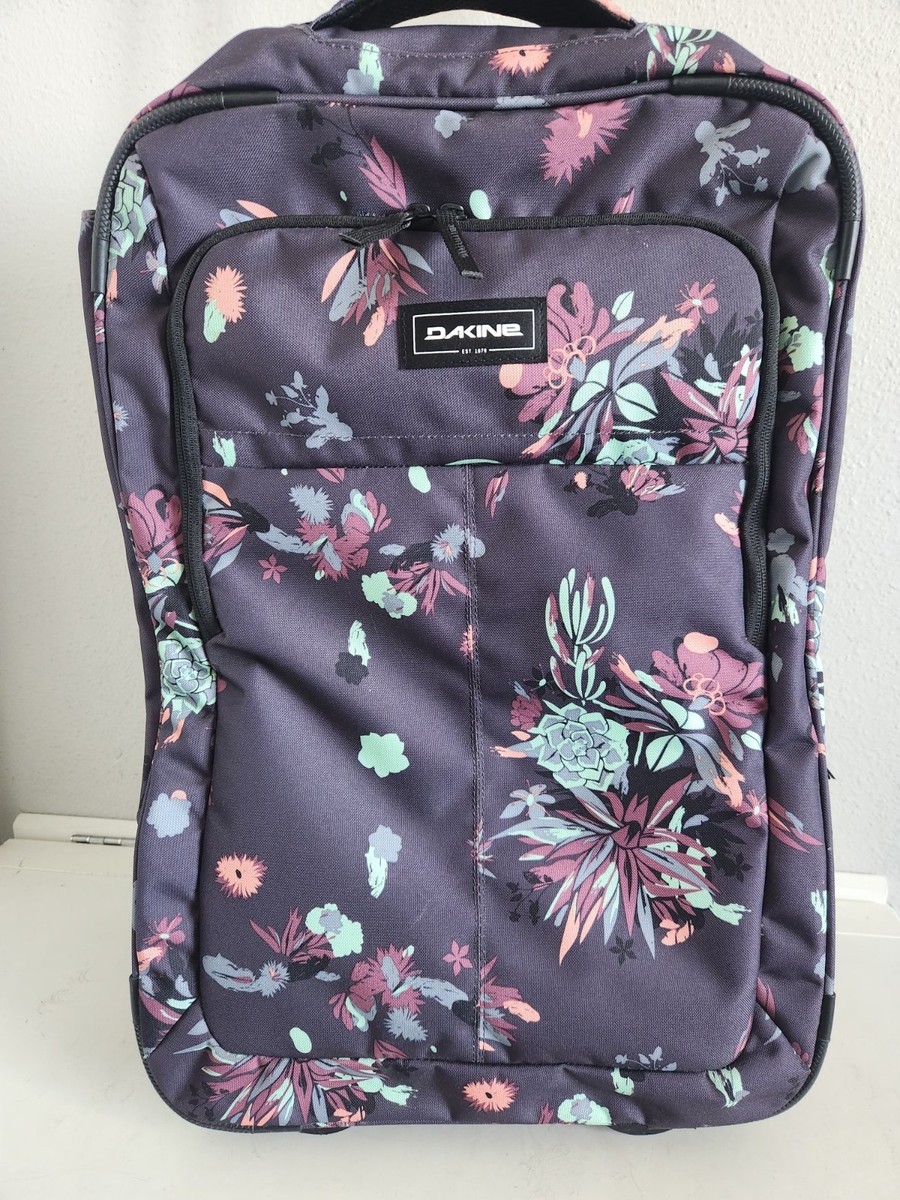 Dakine Carry-On Roller Luggage 42L-Floral Print | eBay