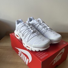 Scarpe Nike Air Max Plus TN Utility bianche puro platino FJ4232-100 UK 6 EU 39 NUOVE
