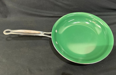 NOB Orgreenic Ceramic Green Non-Stick 10 Inch Fry Pan