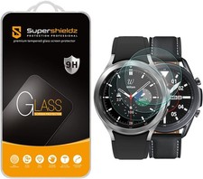 3 Pack Tempered Glass Screen Protector for Samsung Galaxy Watch 3 45mm