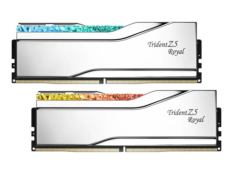 G.Skill Trident Z5 Royal 32 GB (2 x 16 GB) DDR5-7600 CL36 Memory - Thumbnail 2