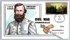 2015 Collins Hand Painted Civil War Generals J.E.B. Stuart FDC