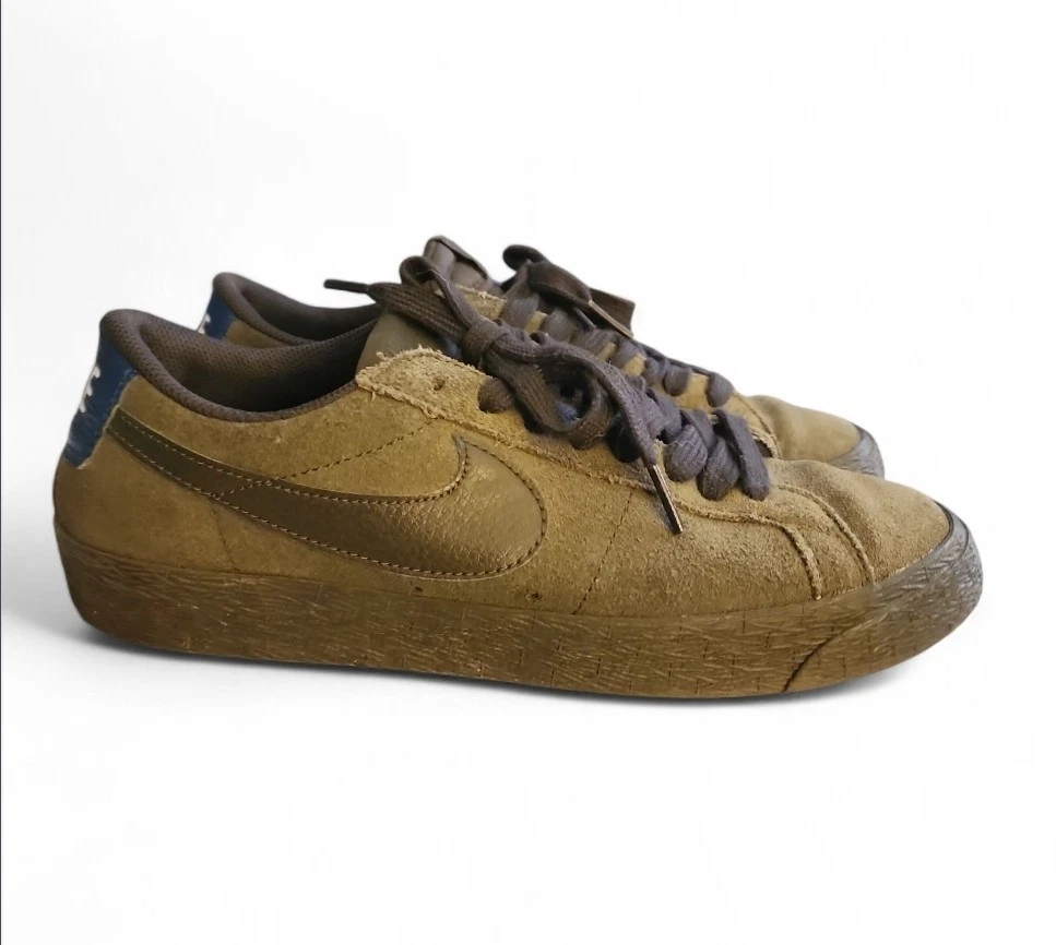 Nike SB Blazer Mid Sequoia Green 864349-300 Mens Sz 11 Gum Sole Skateboarding Nike Zoom Blazer Mid SB  main image 4
