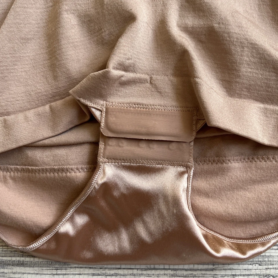 Spanx tamanho grande ouro rosa mais fino e brilhante Construa seu próprio bodysuit # 1457 novo com etiquetas - Imagem 3 de 4